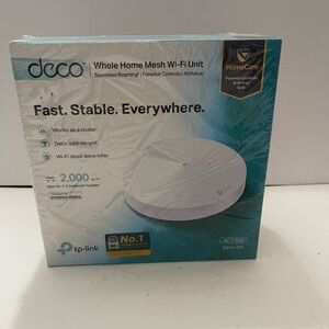 TP-Link Deco M5 Mesh Wi-Fi System - White